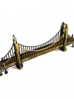 01826-โมเดลสะพานโกลเดนเกต 9ซม - ฟรีค่าส่ง