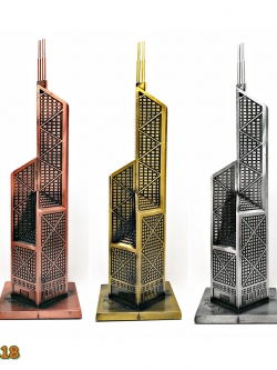 01818-โมเดลแบงค์ออฟไชน่าทาวเวอร์ 26ซม - ฟรีค่าส่ง