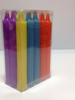 เทียน 6 สี