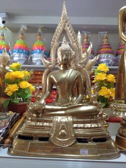 พระพุทธชินราช (หน้าตัก 9 นิ้ว) ทองเหลือง