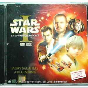 STAR WARS I สตาร์ วอร์ส 1 แผ่นลิขสิทธิ์ ปกสวย/แผ่นสภาพสวย