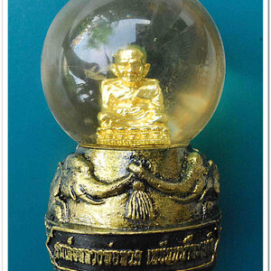 หลวงพ่อทวด 100 ปี อ.ทิม ศาลหลักเมือง ลูกแก้วหลวงพ่อทวด สูง 3 นิ้ว เหมาะสำหรับ ตั้งหน้ารถ หรือวางหึ้ง
