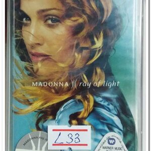MADONNA ray of light เทปเพลงสากล ลิขสิทธิ์ สภาพซีล
