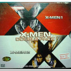X-MEN DOUBLE PACK I + II ชุด BOXSET VCD.แผ่นแท้ลิขสิทธิ์
