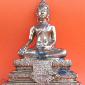 พระบูชา พระสุพรรณรังษี วัดเขากอบ อ.ห้วยยอด จ.ตรัง ปี พ.ศ.2555 เนื้อทองเหลือง