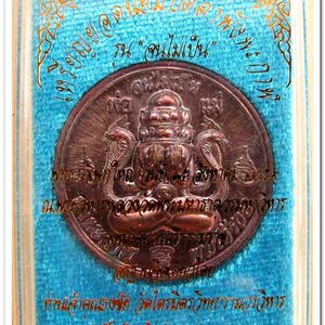 เหรียญปิดตาพังพะกาฬ รุ่น จนไม่เป็น เนื้อทองแดงผิวรุ้ง พ.ศ.๒๕๕๙ พิธีพุทธาภิเษกใหญ่ วัดพระมหาธาตุ นครศรีธรรมราช