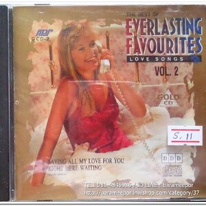 ซีดี.THE BEST OF EVERLASTING FAVOURITES LOVE SONGS VOL.2 DIGITAL MASTERED IN GERMANY GOLD CD. COVER VERSION