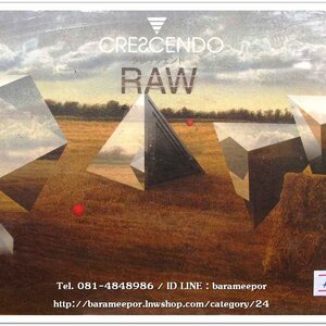CRESCENDO ชุด RAW สภาพซีล 2 CD.