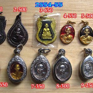 หลวงพ่อทวด วัดช้างไห้ พระประจำปี 2554-2555