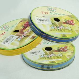 ริบบิ้นพับเหรียญ TW ขอบทอง