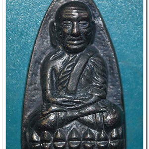 หลวงพ่อทวด 100 ปี อ.ทิม ศาลหลักเมือง พิมพ์เตารีดใหญ๋ A เนื้อนวะแก่เงิน