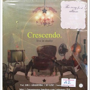 CRESCENDO ชุด LIVE IN STUDIO สภาพซีล