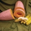 (Whole 1 oz) ฟักทองกล้วยสีชมมพู - Pink Banana Squash