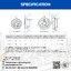 พัดลมระบายอากาศพานาโซนิคแบบติดกระจก Type FV-20WAT2 Window Mount Type