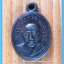 หลวงพ่อทวด 100 ปี อ.ทิม ศาลหลักเมือง เหรียญเม็ดแตง เนื้อทองแดงรมดำ