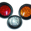 ไฟท้าย กลมดวงเดี่ยว แบบถ้วยยาง (LED Round Tail Light)