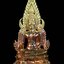 สมเด็จนางพญาเรือนแก้ว รุ่นประวัติศาสตร์ธงชัยจอมราชันย์ วัดนางพญา พิษณุโลก ปี 2563 เนื้อชนวน หมายเลข 9102 ขนาดพระสูง 4 ซ.ม. พร้อมกล่องเดิม
