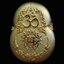 เหรียญพระพิฆเนศ รุ่นสุขสำเร็จรวย ปี 2563 พระมหาสุรศักดิ์ วัดประดู่ จ.สมุทรสงคราม ปลุกเสก เนื้อทองระฆังพ่นทรายขัดเงา (องค์จริงสวยเหมือนทองคำ) หมายเลข 117 (รวมกันได้ 9) ขนาดพระสูงประมาณ 3.8 ซ.ม. พร้อมกล่องเดิม