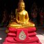 หลวงพ่อโสธร หน้าตัก 30 นิ้ว ฐานแดง องค์ทอง งานสวยงาม