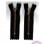 ซิปทองเหลือง YKK 4นิ้ว (ถอดไม่ได้) ฟันเบอร์ 3
