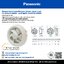 พัดลมระบายอากาศพานาโซนิคแบบติดกระจก Type FV-20WAT2 Window Mount Type